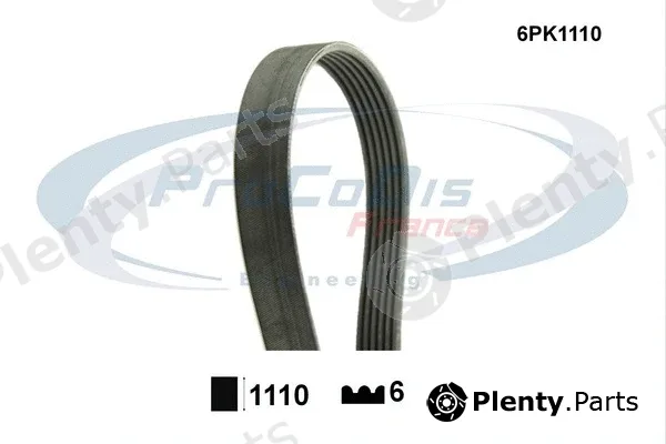 Procodis France 6PK1110 — V-Ribbed Belt