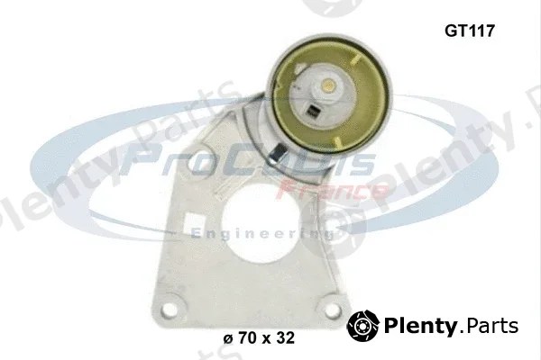 Procodis France GT117 — Tensioner Pulley, timing belt