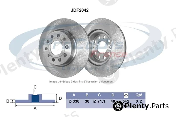 Procodis France JDF2042 — Brake Disc