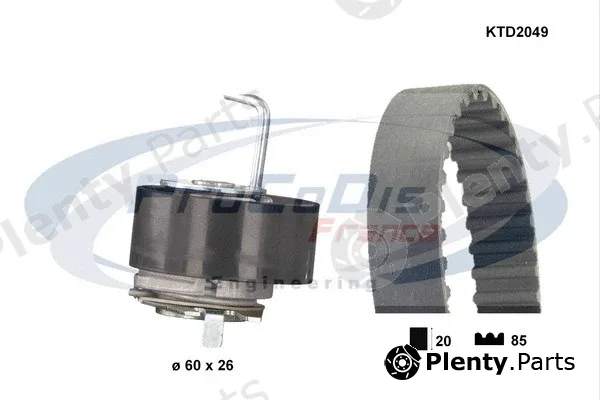 Procodis France KTD2049 — Timing Belt Kit