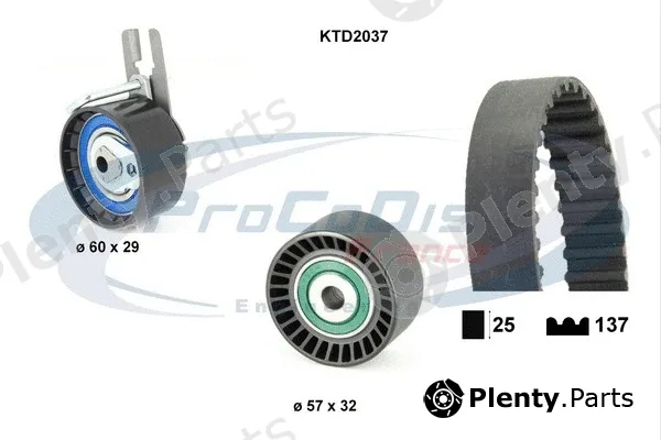 Procodis France KTD2037 — Timing Belt Kit