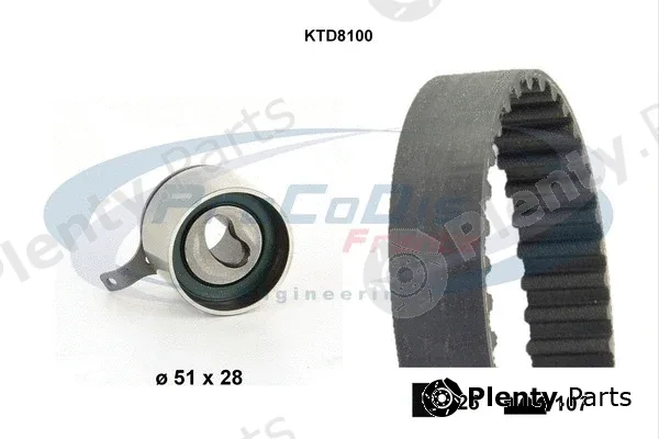 Procodis France KTD8100 — Timing Belt Kit