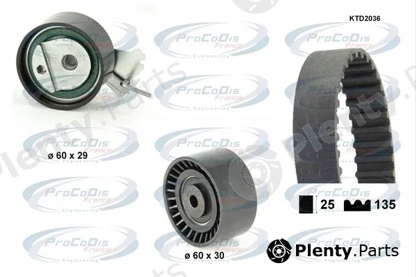 Procodis France KTD2036 — Timing Belt Kit