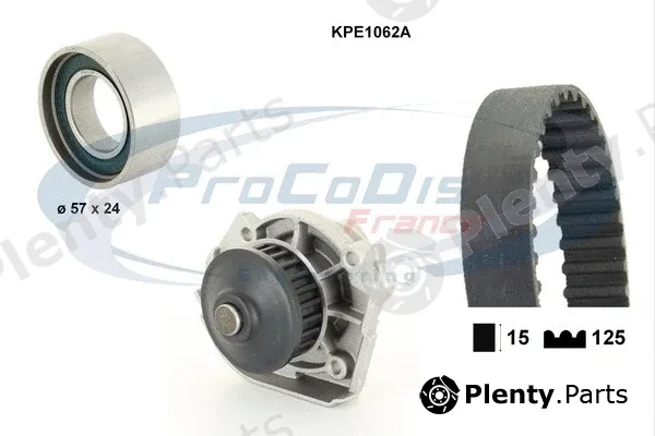 Procodis France KPE1062A — Water Pump & Timing Belt Kit