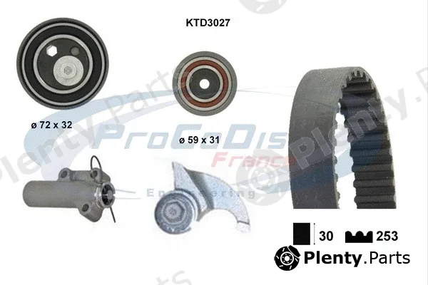 Procodis France KTD3027 — Timing Belt Kit