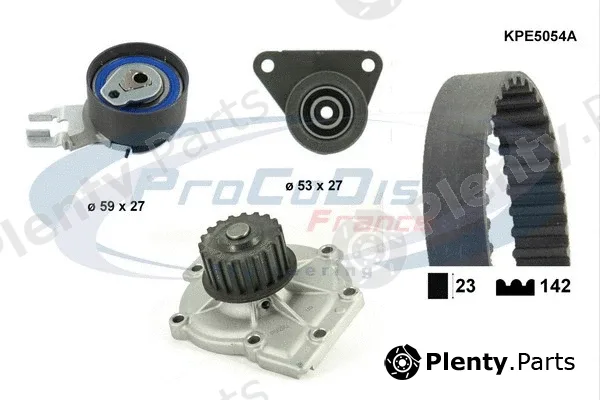 Procodis France KPE5054A — Water Pump & Timing Belt Kit