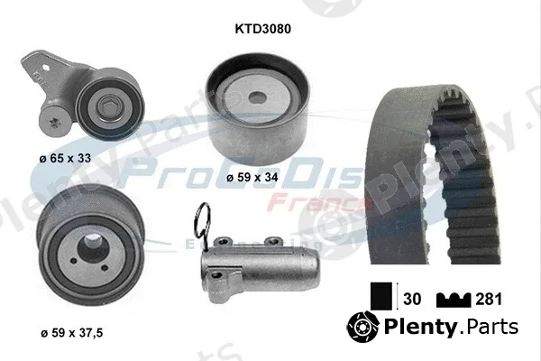 Procodis France KTD3080 — Timing Belt Kit