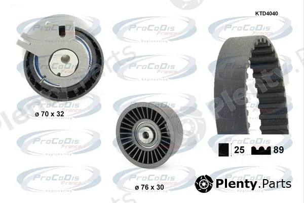 Procodis France KTD4040 — Timing Belt Kit