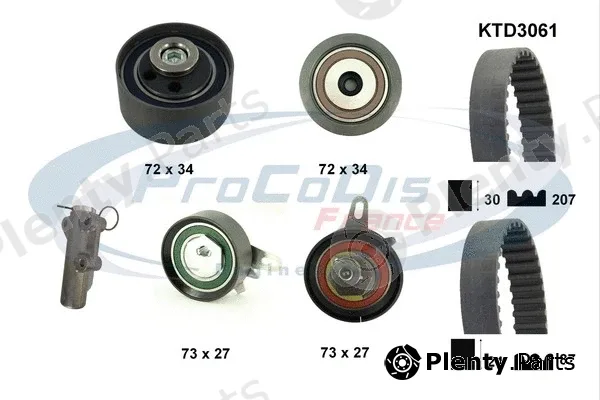 Procodis France KTD3061 — Timing Belt Kit