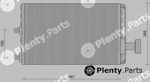 Autoclima 30311025CP — Condenser, air conditioning
