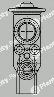 Autoclima 20215138 — Expansion Valve, air conditioning