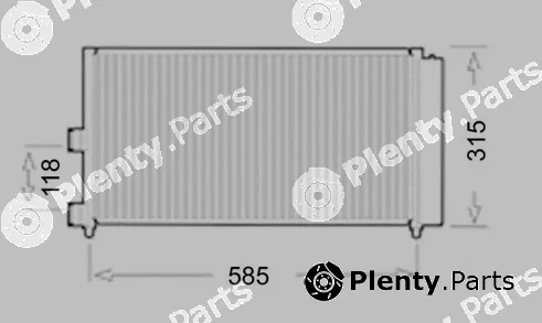 Autoclima 30311480 — Condenser, air conditioning