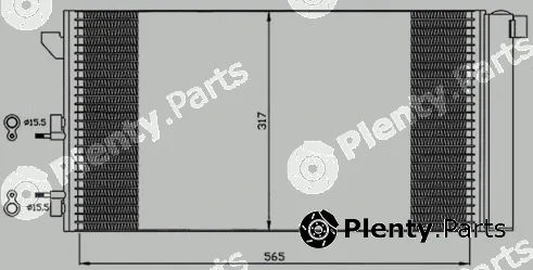 Autoclima 30311529 — Condenser, air conditioning