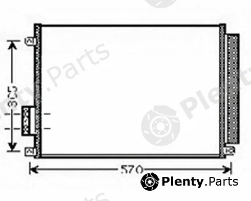 Autoclima 30311558CP — Condenser, air conditioning