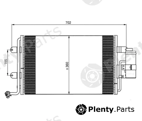 Autoclima 30311203.1 — Condenser, air conditioning