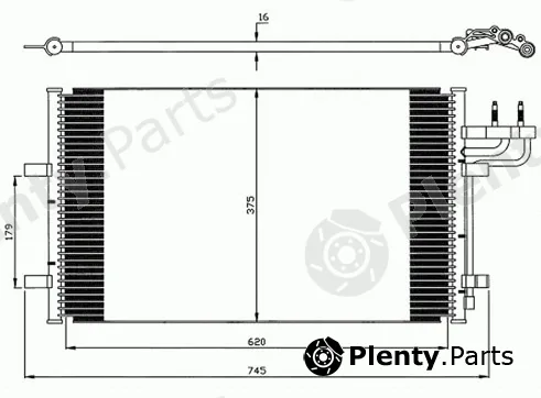 Autoclima 30311547CP — Condenser, air conditioning