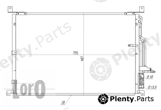 Abakus 003-016-0005 — Condenser, air conditioning