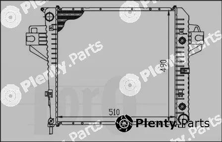 Abakus 023-017-0005 — Radiator, engine cooling
