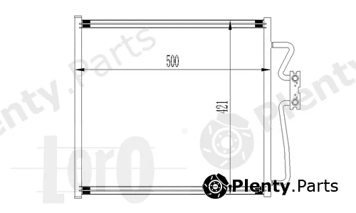 Abakus 004-016-0017 — Condenser, air conditioning