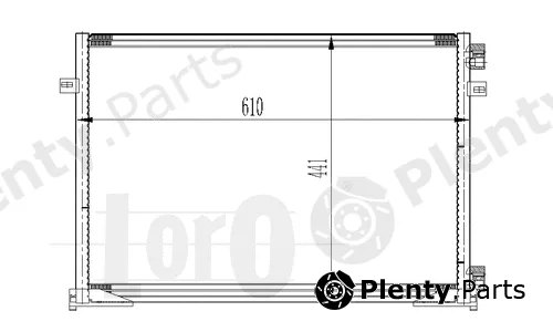 Abakus 037-016-0034 — Condenser, air conditioning