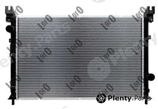 Abakus 008-017-0016-B — Radiator, engine cooling