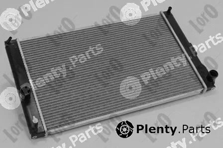 Abakus 051-017-0045-B — Radiator, engine cooling