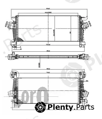 Abakus 037-018-0013 — Charge Air Cooler