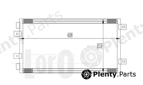 Abakus 016-016-0002 — Condenser, air conditioning
