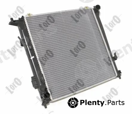 Abakus 024-017-0007-B — Radiator, engine cooling