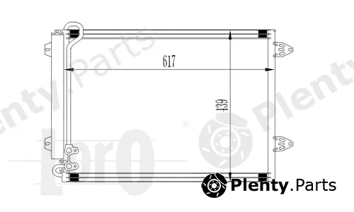 Abakus 053-016-0018 — Condenser, air conditioning