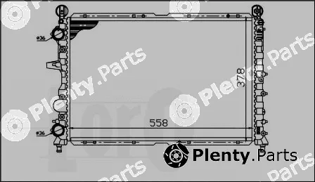 Abakus 016-017-0042 — Radiator, engine cooling