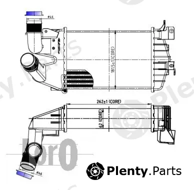 Abakus 037-018-0003 — Charge Air Cooler