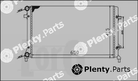 Abakus 053-017-0018 — Radiator, engine cooling
