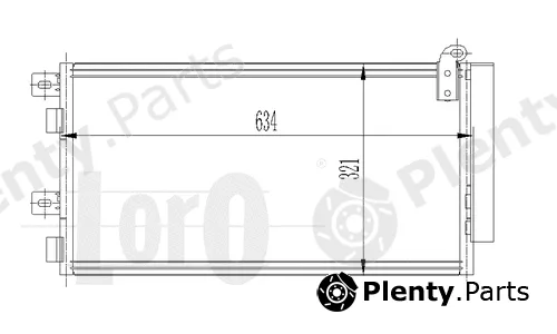 Abakus 004-016-0019 — Condenser, air conditioning