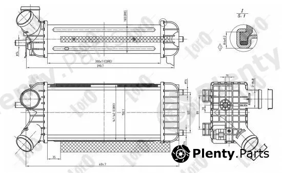 Abakus 017-018-0010 — Charge Air Cooler