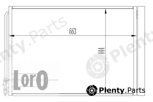 Abakus 004-016-0003 — Condenser, air conditioning