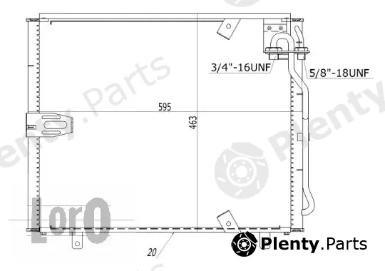 Abakus 004-016-0002 — Condenser, air conditioning