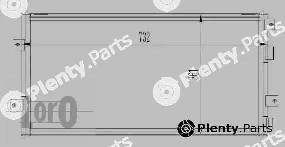 Abakus 008-016-0013 — Condenser, air conditioning