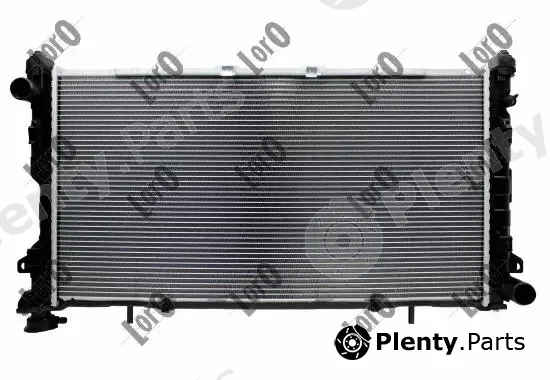Abakus 008-017-0015-B — Radiator, engine cooling