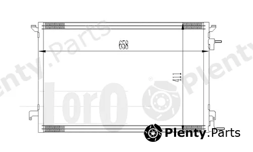 Abakus 016-016-0035 — Condenser, air conditioning