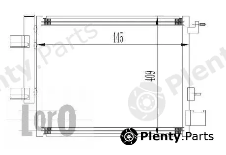 Abakus 007-016-0004 — Condenser, air conditioning