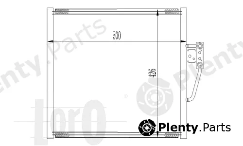 Abakus 004-016-0011 — Condenser, air conditioning