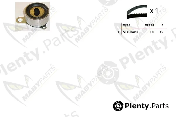 Mabyparts OBK010386 — Timing Belt Kit