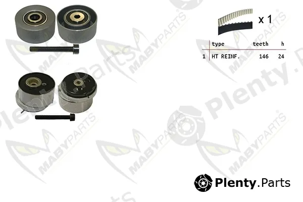 Mabyparts OBK010095 — Timing Belt Kit