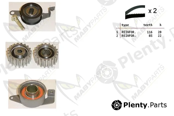 Mabyparts OBK010250 — Timing Belt Kit