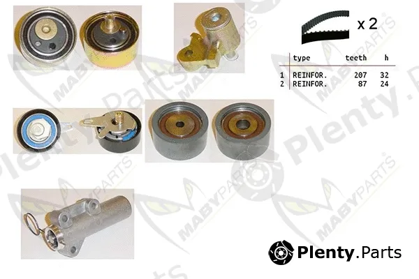 Mabyparts OBK010437 — Timing Belt Kit