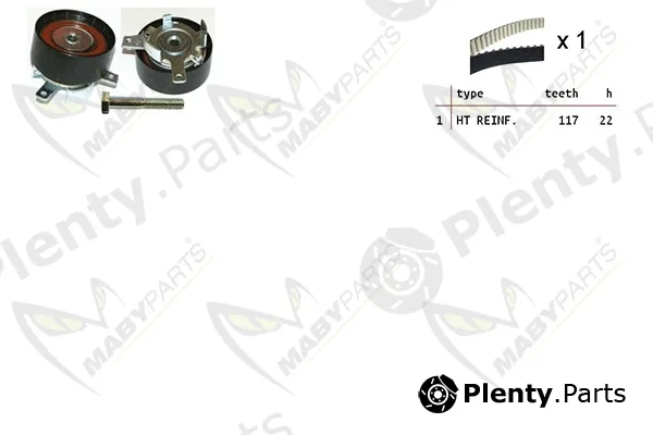 Mabyparts OBK010200 — Timing Belt Kit