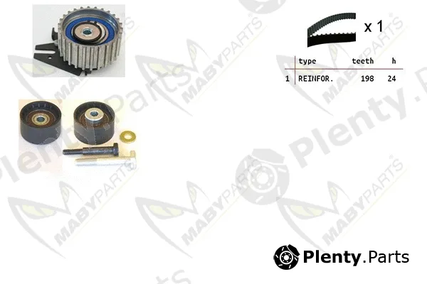 Mabyparts OBK010098 — Timing Belt Kit