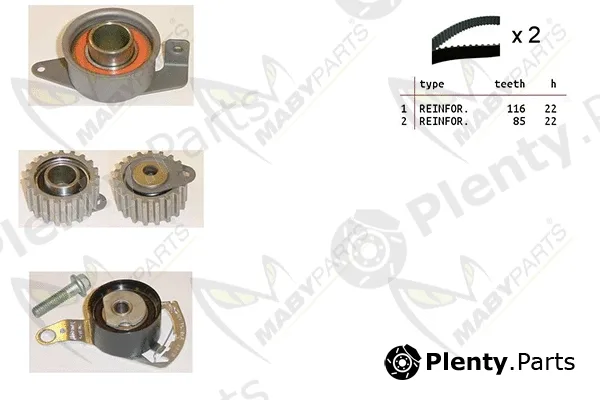 Mabyparts OBK010212 — Timing Belt Kit