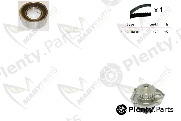 Mabyparts OBKWP0059 — Water Pump & Timing Belt Kit